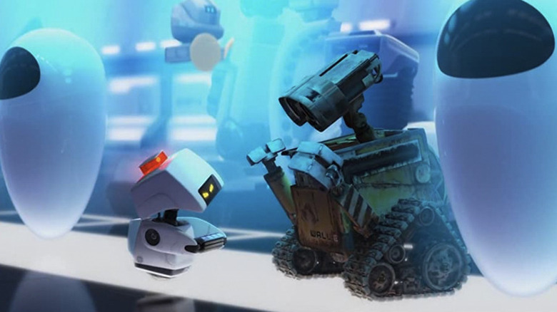 Wall-E and droid