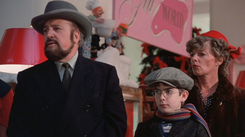 Jean Shepherd, Jordan-Patrick Marcantonio, and Leigh Brown in A Christmas Story