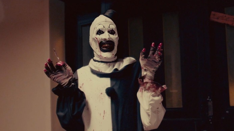 David Howard Thronton as Art the Clown in Terrifier 2