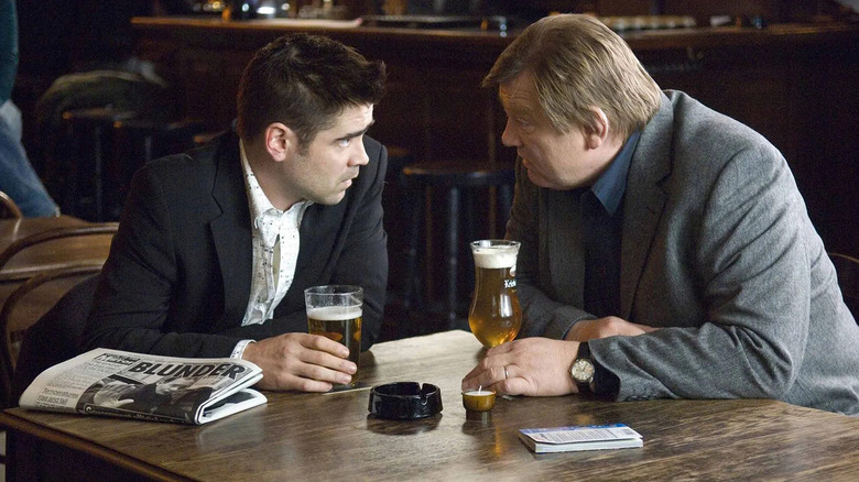 Colin Farrell and Brendan Gleeson in In Bruges