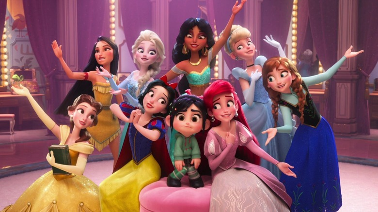 The Disney Princessess in Ralph Breaks the Internet