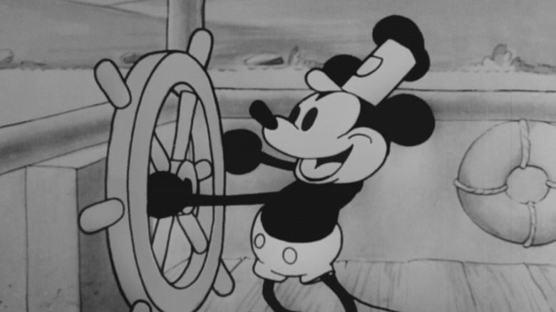 Mickey Mouse in Steamboat Willie