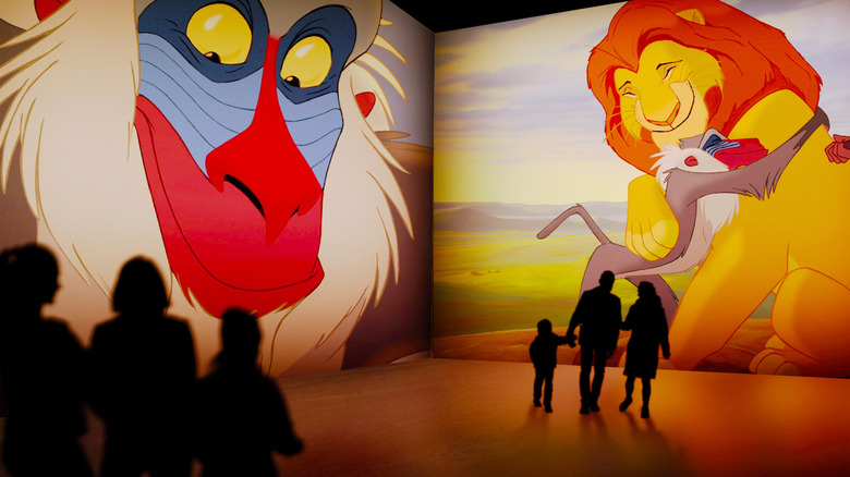 Guests enjoying The Lion King experience