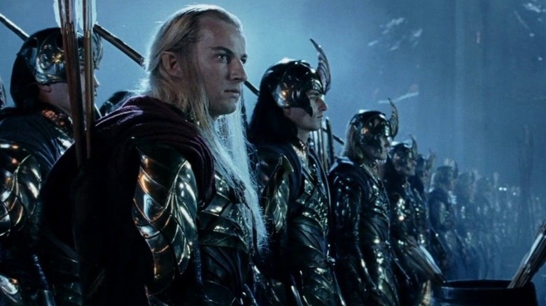 Legolas Before Battle Lord of the Rings