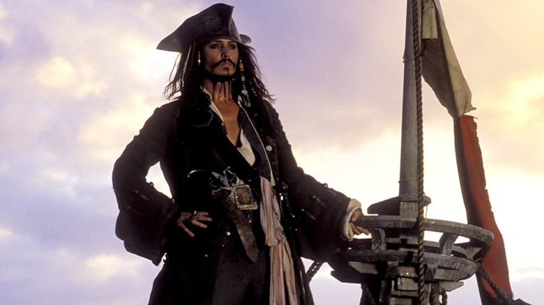 Piratas do Caribe Jack Sparrow 