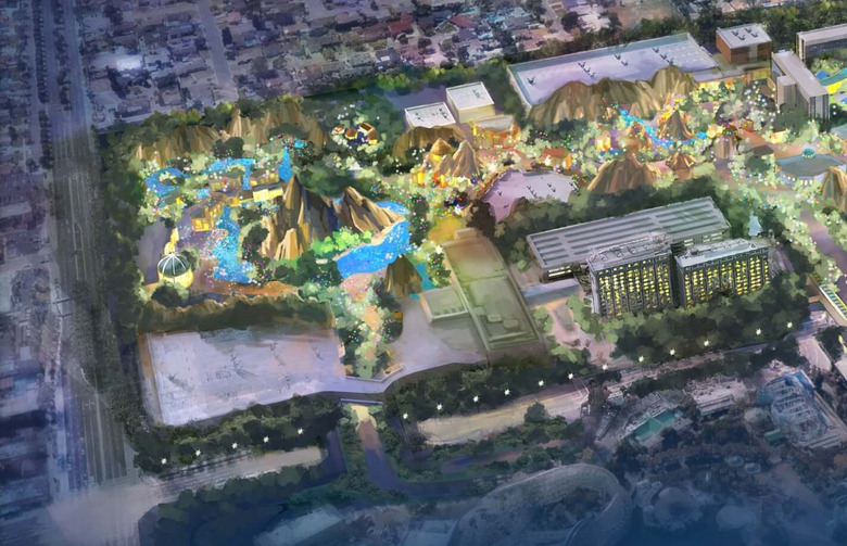 Disneyland Immersive Theme Park Expansion - Disney California Adventure