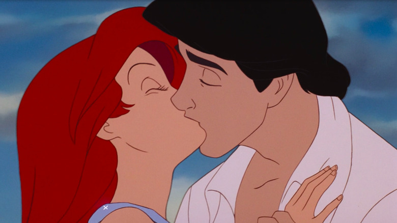 Ariel and Eric in The Little Mermaid