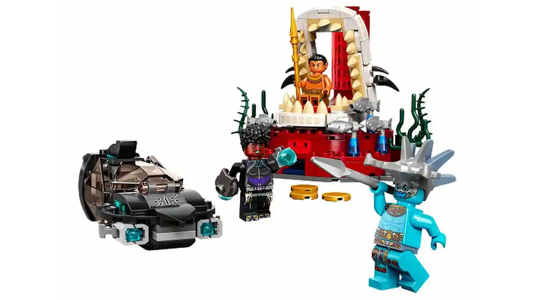 Image of King Namor's Throne Hall LEGO set