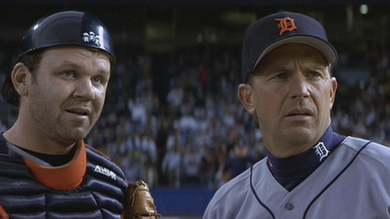 John C. Reilly and Kevin Costner in For Love of the Game