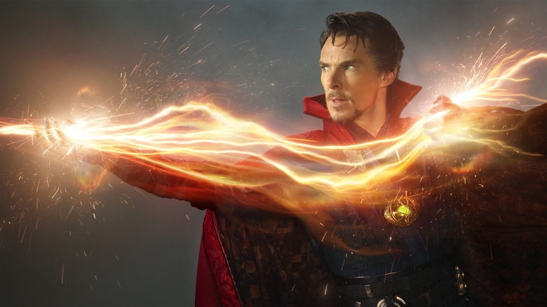 doctor strange casts a spell