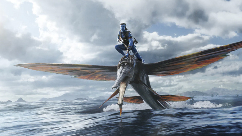 Avatar 2 character riding creature