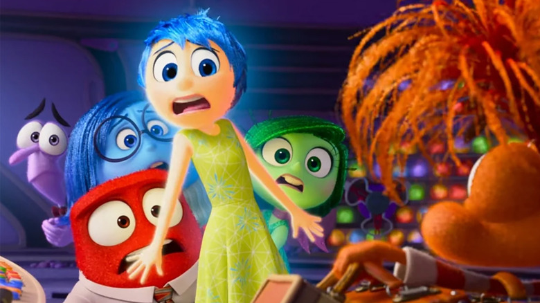 The core emotions surprised by Anxiety in Inside Out 2