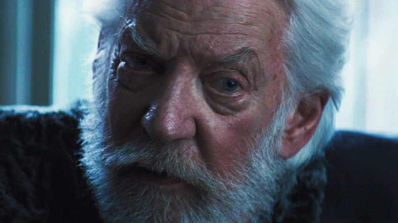 Donald Sutherland Hunger Games Catching Fire