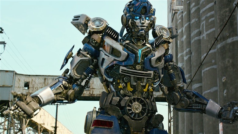 A still from Transformers: Rise of the Beasts