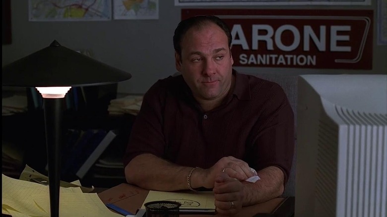 James Gandolfini in The Sopranos