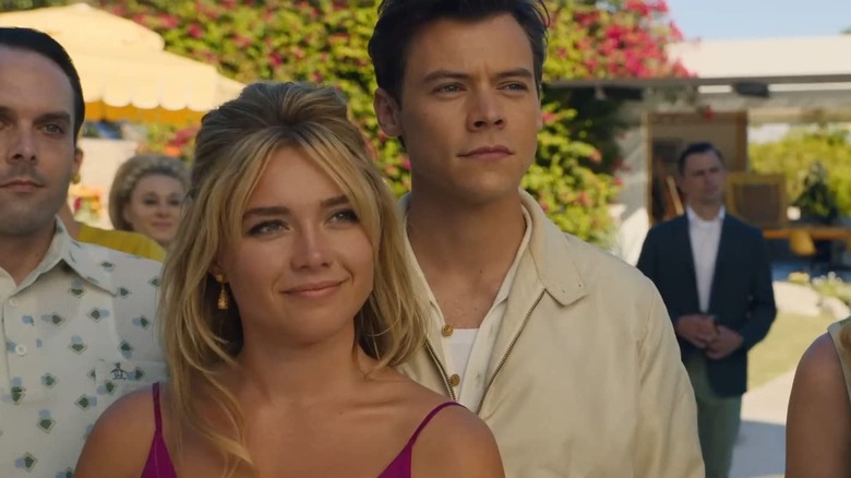 Florence Pugh and Harry Styles in Don't Worry Darling