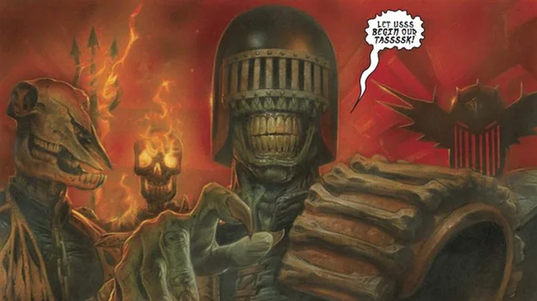 Judge Death leads the Dark Judges