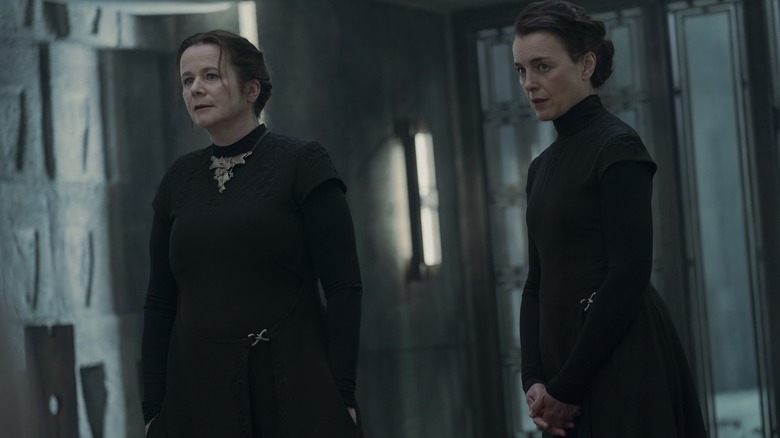 Emily Watson and Olivia Williams as Bene Gesserit sisters in Dune: Prophecy