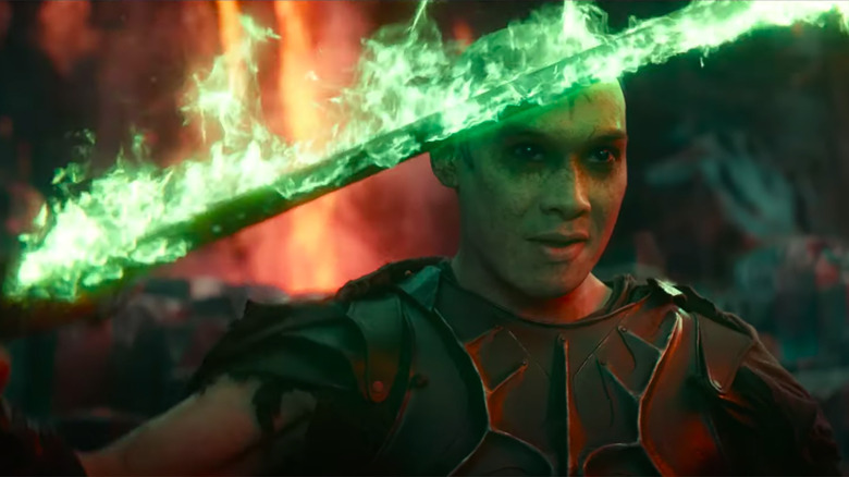 Green blade in D&D movie