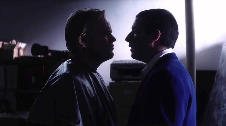 Philip Seymour Hoffman and Adam Sandler in Punch-Drunk Love