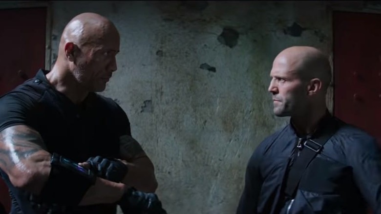 Hobbs & Shaw johnson and statham staring