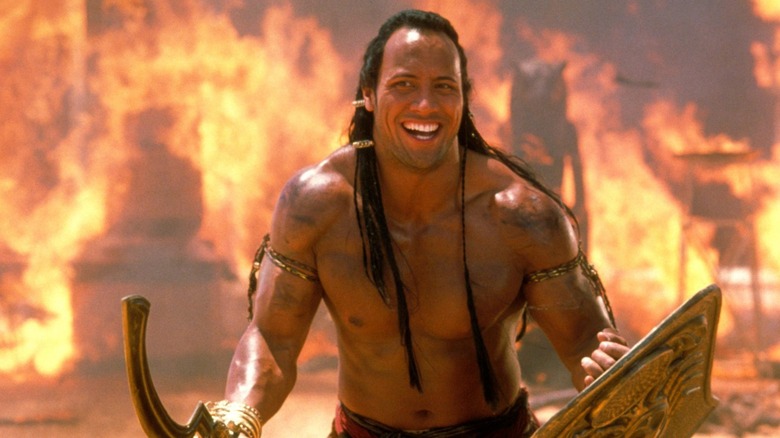 Dwayne Johnson in The Mummy Returns