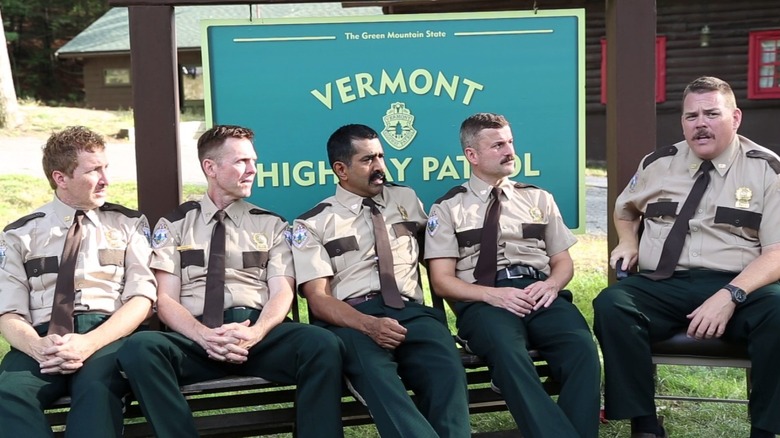 The cast of Super Troopers 2