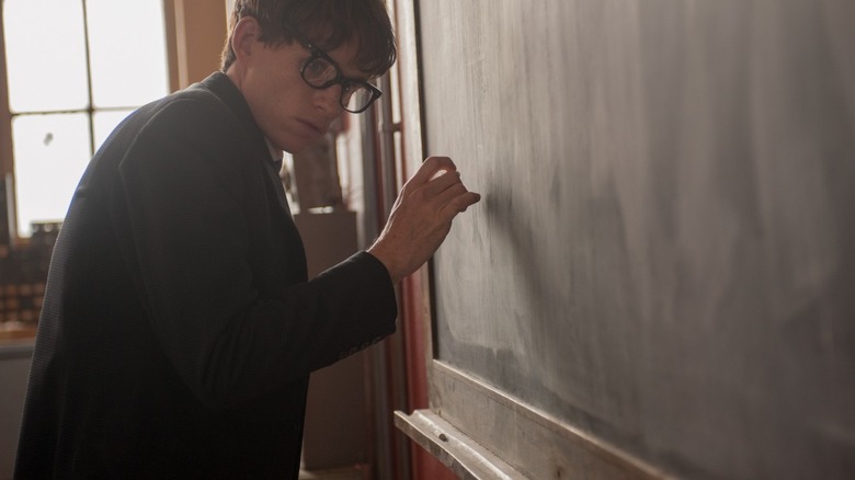 Eddie Redmayne as Stephen Hawking in The Theory of Everything