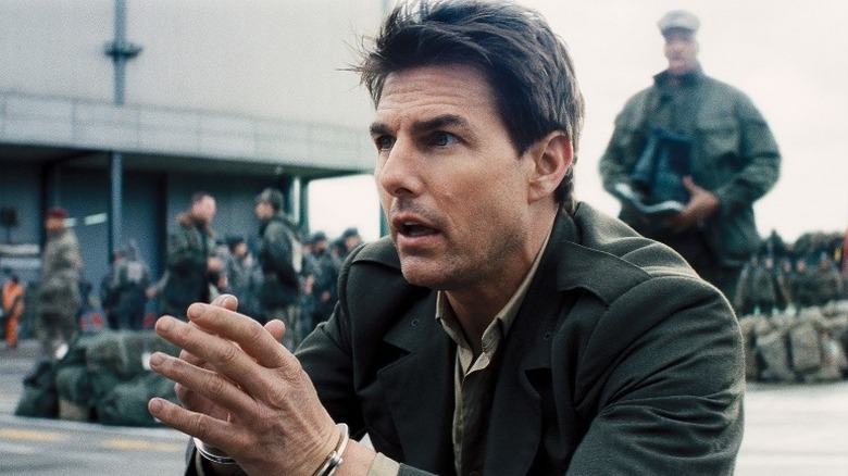 Tom Cruise looking startled