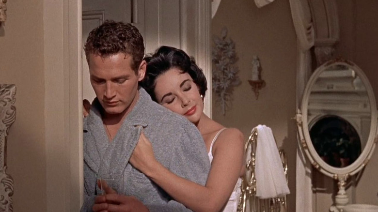 Paul Newman and Elizabeth Taylor in Cat on a Hot Tin Roof