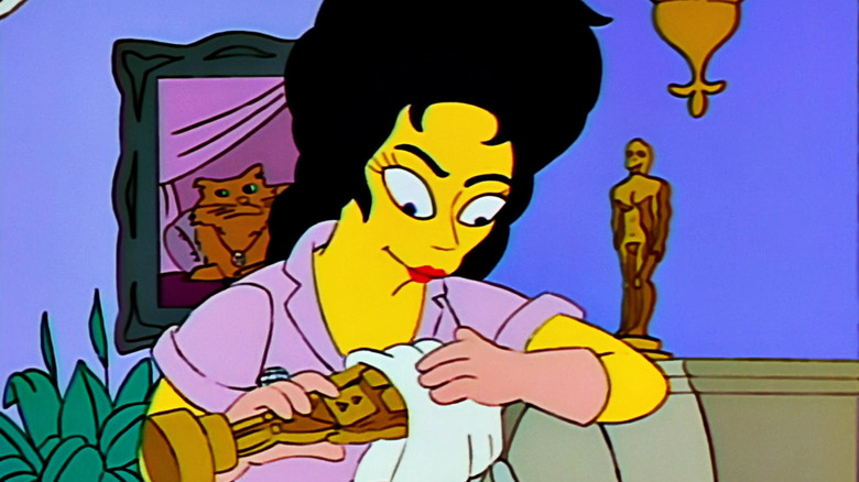 Liz Taylor The Simpsons