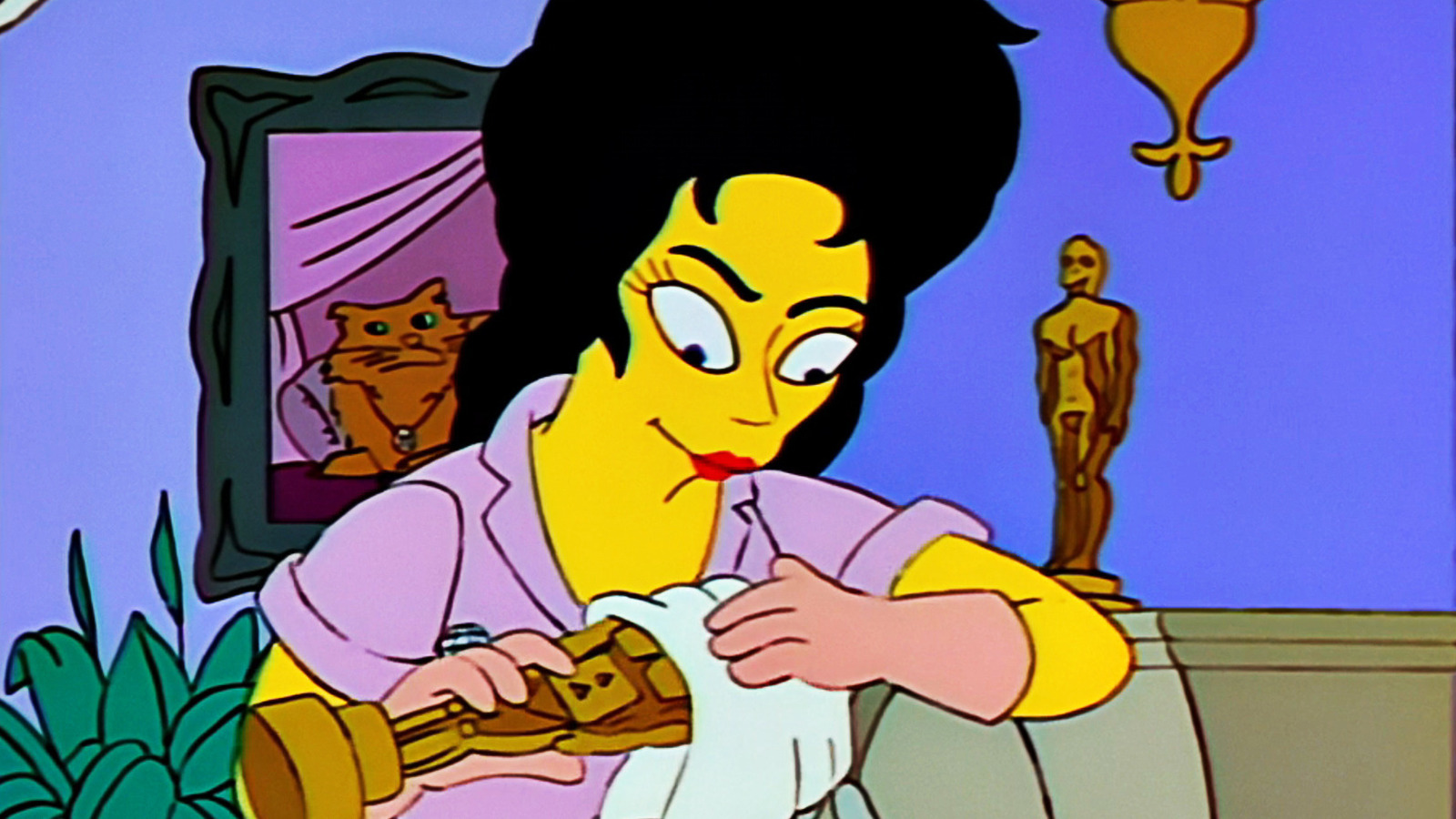 The Simpsons had to tell Elizabeth Taylor to tone down her sexuality