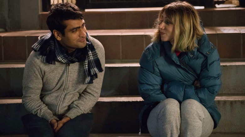 Kumail Nanjiani and Zoe Kazan in The Big Sick