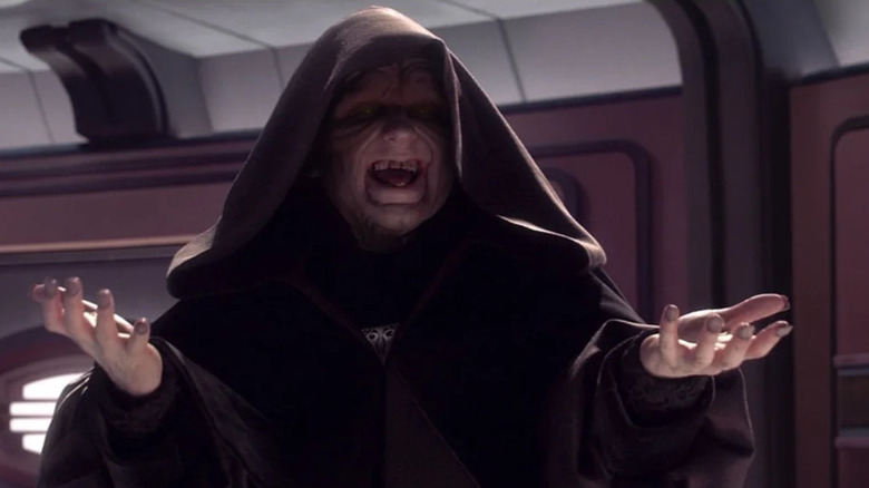 Ian McDiarmid as Palpatine Star Wars Revenge of the Sith