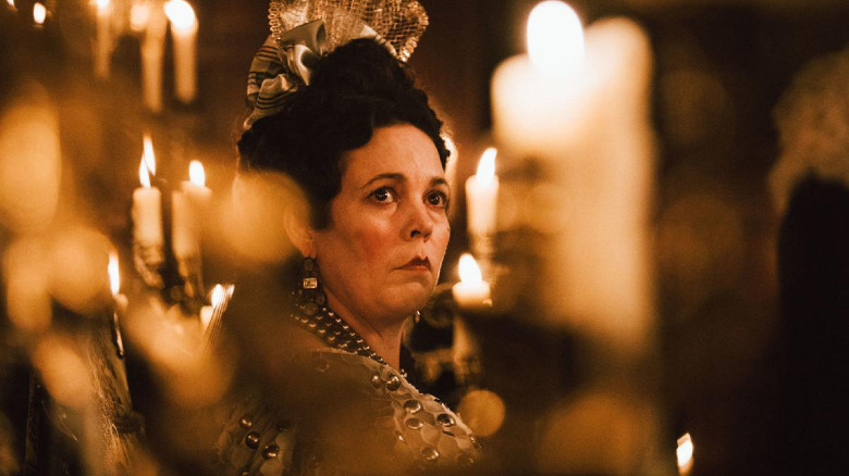 Olivia Colman in The Favourite