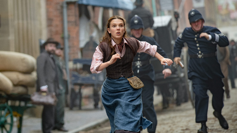 Millie Bobby Brown in Enola Holmes 2