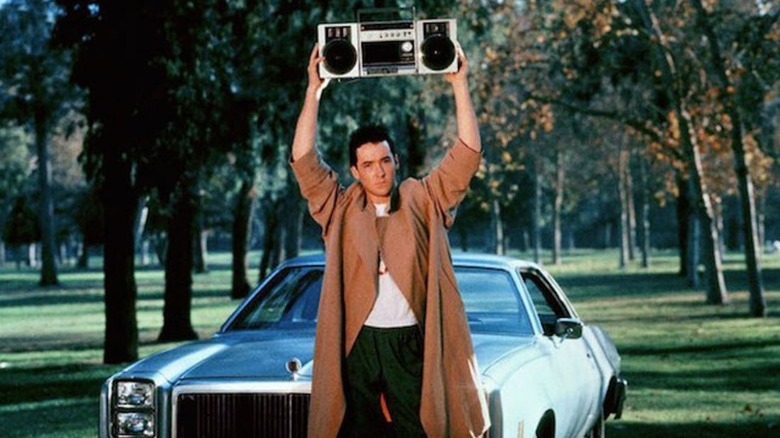 John Cusack with boombox