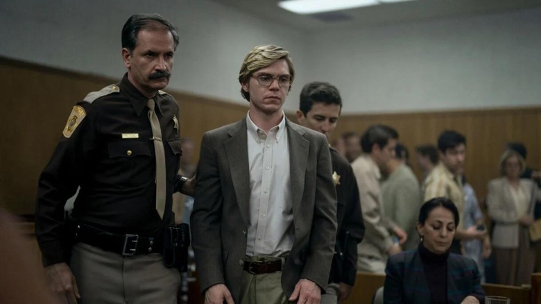 Evan Peters as Jeffrey Dahmer 