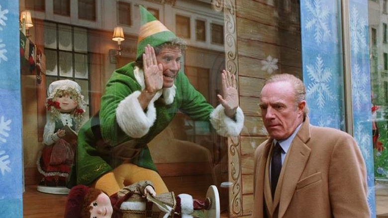 Will Ferrell and James Caan in Elf