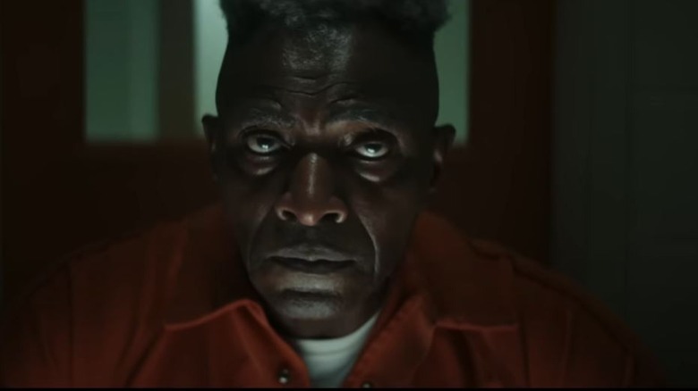 Carl Lumbly's Isaiah Bradley in prison uniform in Captain America: Brave New World