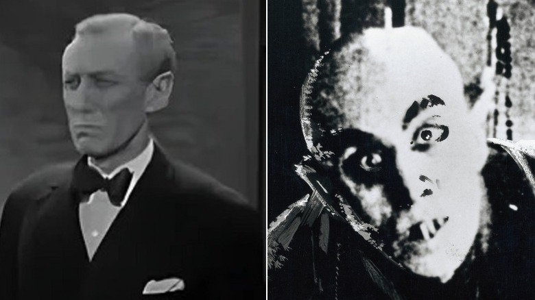 Max Schreck in two different roles, including Nosferatu