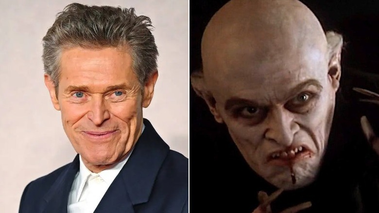 Willem Dafoe alongside himself as Count Orlok