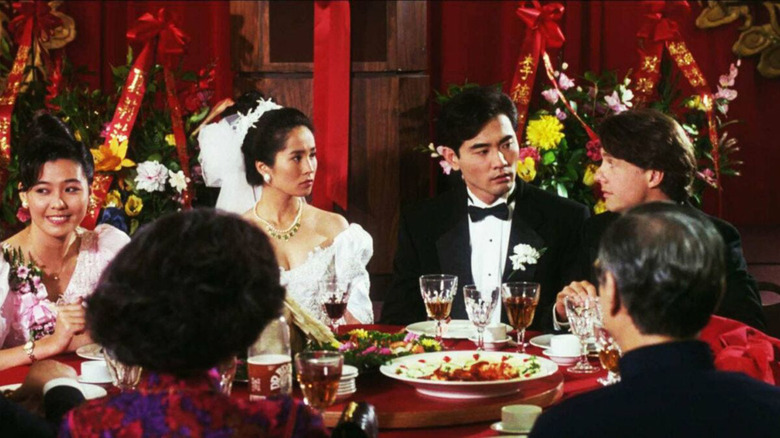The cast of "The Wedding Banquet"