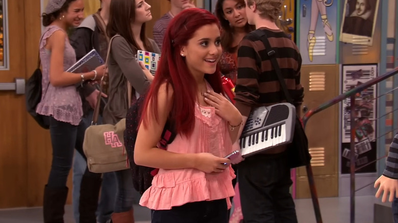 Ariana Grande as Cat Valentine on Victorious