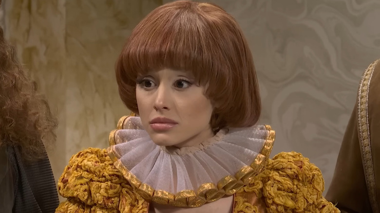 Ariana Grande as Antonio in an SNL skit