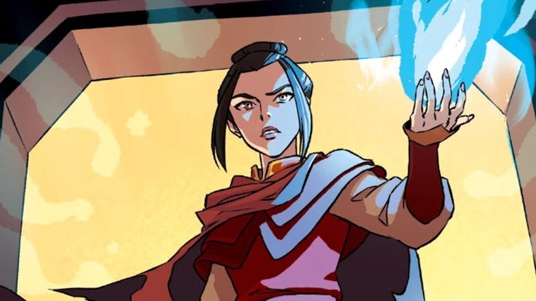 Avatar The Last Airbender Azula in the Spirit Temple