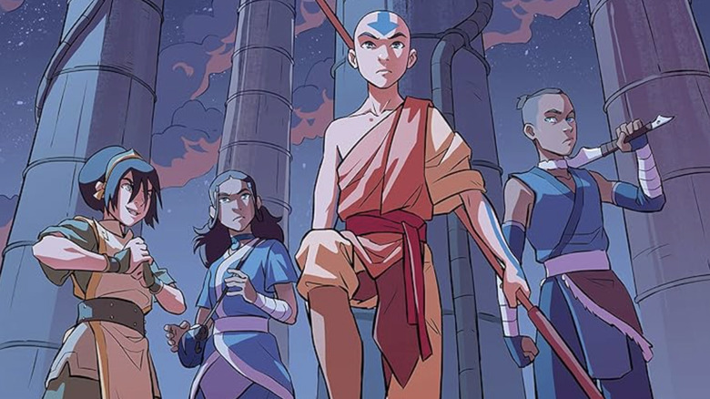 Avatar The Last Airbender Imbalance Toph Katara Aang Sokka 