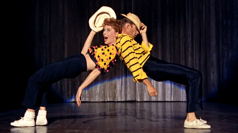 Gwen Verdon and Bob Fosse dance together