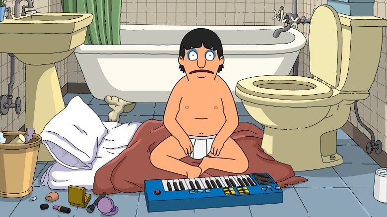 Bob's Burgers Gene bathroom