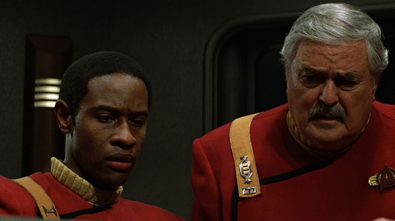 Scotty and a generic bridge officer in Star Trek: Generations